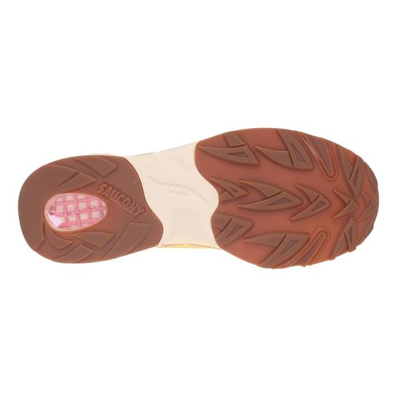 Saucony 3D Grid Hurricane Tan/Yellow S70747-1 Men's - Picture 4 of 4